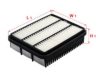 SAKURA  Automotive A-3321 Air Filter